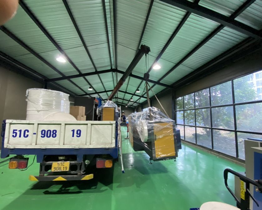 Cho Thuê Xe Cẩu Cảng Tân Thuận – Cẩu Máy Móc, Vật Liệu