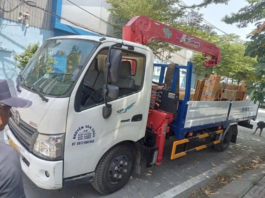 Xe Cẩu Huyện Hóc Môn – Cẩu Container, Máy Xây Dựng