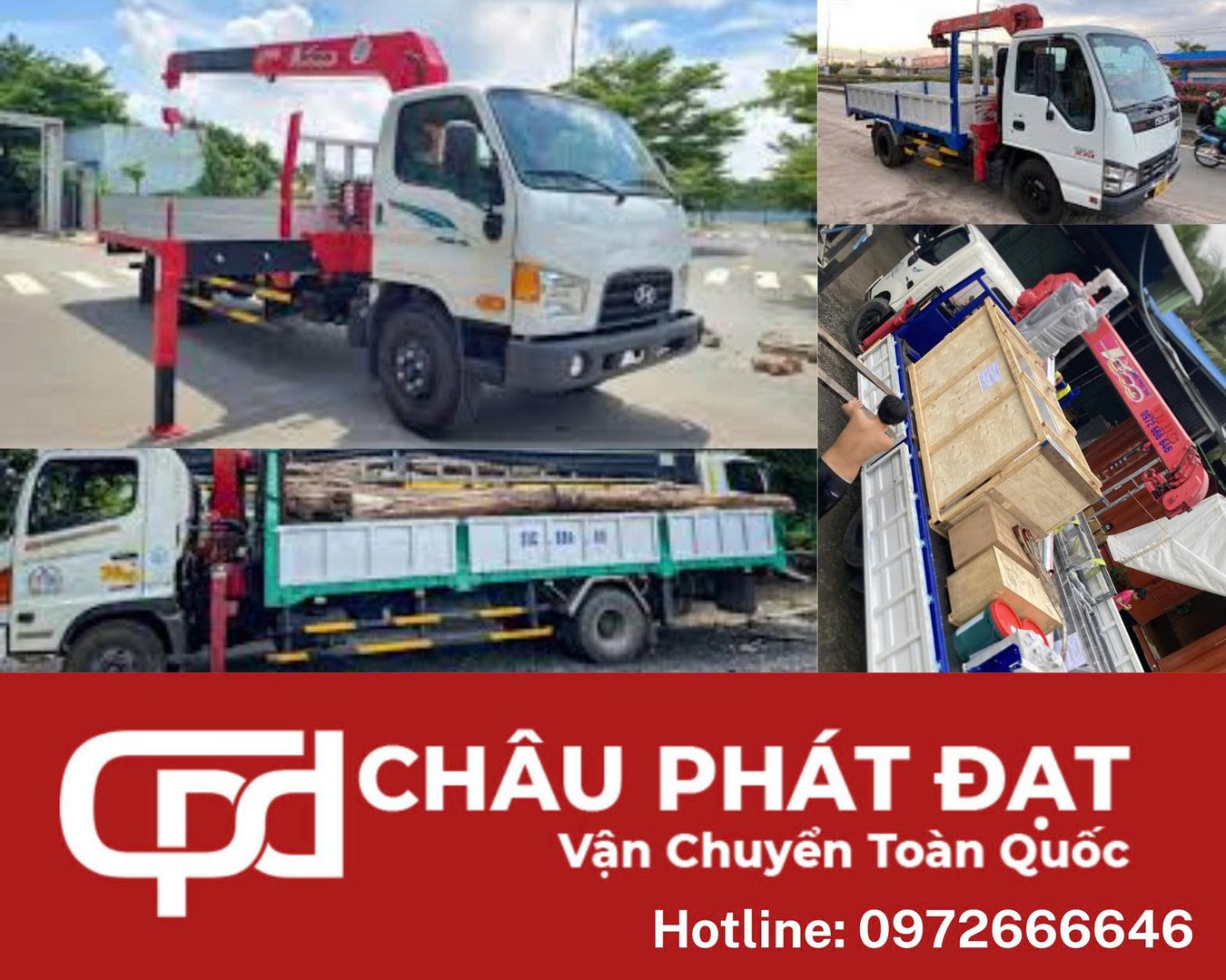 Dịch Vụ Xe Cẩu Huyện Hóc Môn – Cẩu Container, Máy Xây Dựng