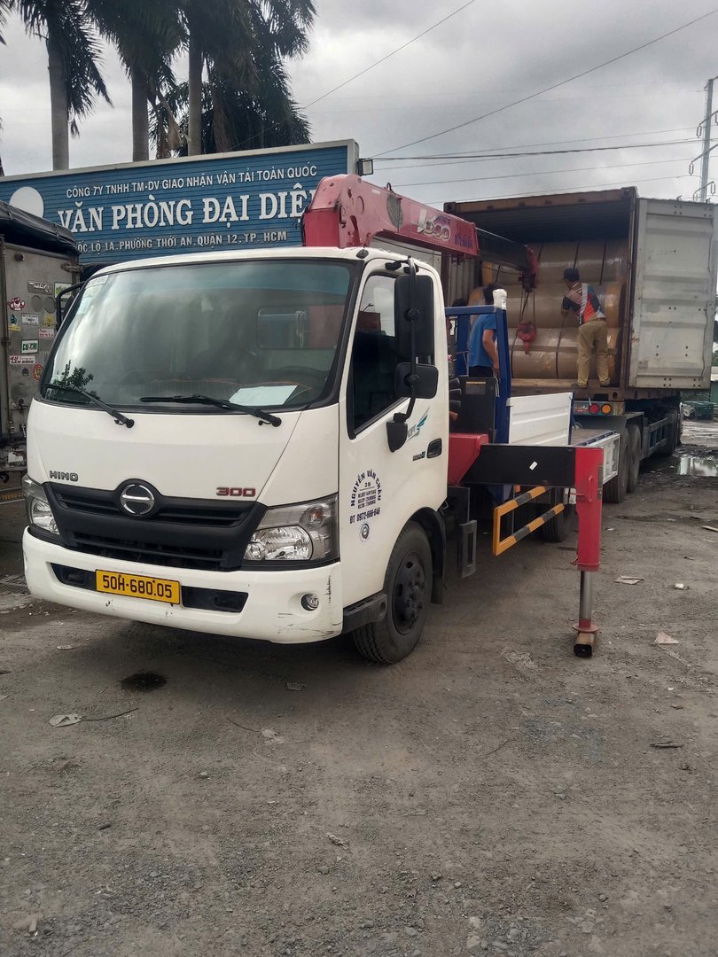 Xe Cẩu Vật Liệu Xưởng Thủ Đức